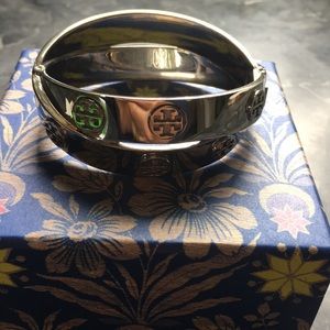Tory Burch silver wrap bracelet